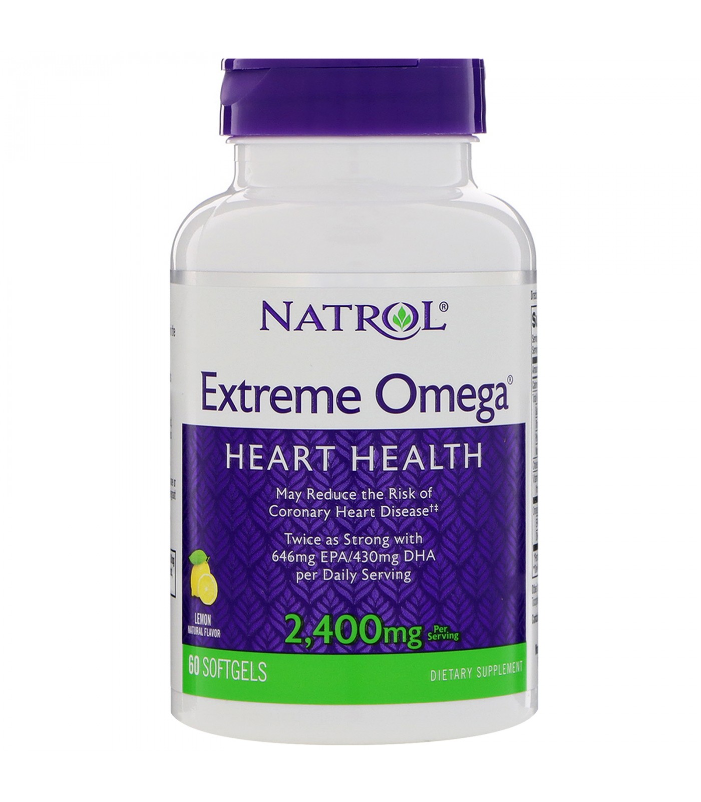 Natrol - Extreme Omega 2400mg / 60 gel caps